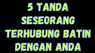 Download lagu 5 Isyarat Spiritual Seseorang Tak Henti Memikirkan Anda hingga Membentuk Ikatan Batin Dengannya 2026