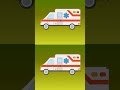 #shorts Emergency Vehicles 🚨 🚨🚨#kids #firetruck #ambulance #car  #kidsvideo #kidslearning #truck