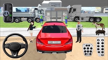 New Red Mercedes G63 For Parking - 3d Driving Class android game || Car Game #gameplay​​ #cargame​​