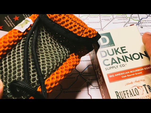 Duke Cannon Supply Co. Tactical Scrubber, Soap On a Rope