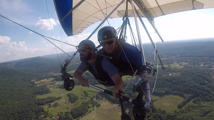 Tony Webb Tandem Hang Gliding at Lookout Mountain ...