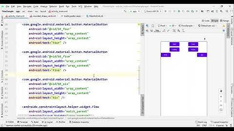 Constraint Layout 2.0 - Flow Virtual Layout