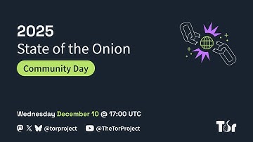 State of the Onion 2025 – Community Day