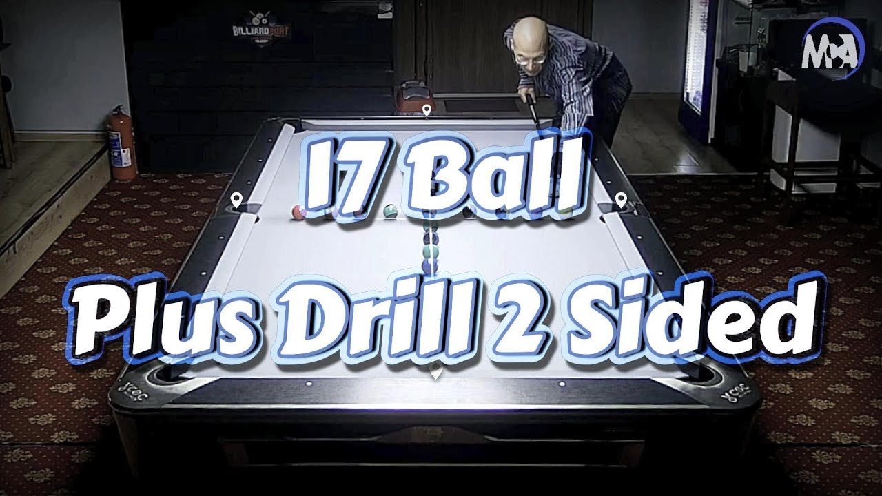 Image of video the 17 Ball Pool Billiards Plus Drill  #billiards #8ballpool  #poolplayer #billiard #9ball #sports 10