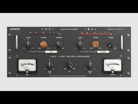 Audiority LDC2 - Light Driven Compander: Quick Demo