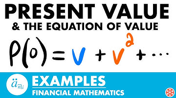 Present Value Examples | Exam FM | Financial Mathematics - JK Math