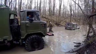 Спасение Газ 69 &quot;Титаник&quot; 4x4 Сосиски покатуха Часть 2