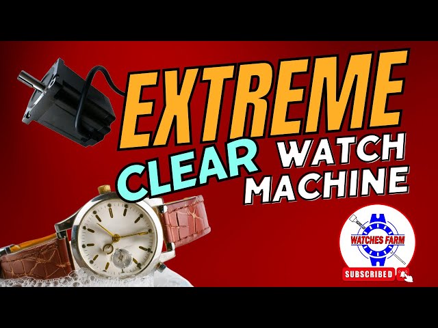 DIY CNC Watch Washer: Build Programmable Timepiece Cleaner! 