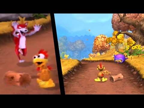 Crazy Chicken Tales ... (Wii) Gameplay