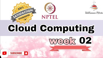 CLOUD COMPUTING WEEK 2 ASSIGNMENT ANSWERS NPTEL 2025 l NPTEL #nptel #nptelanswer #nptel2025