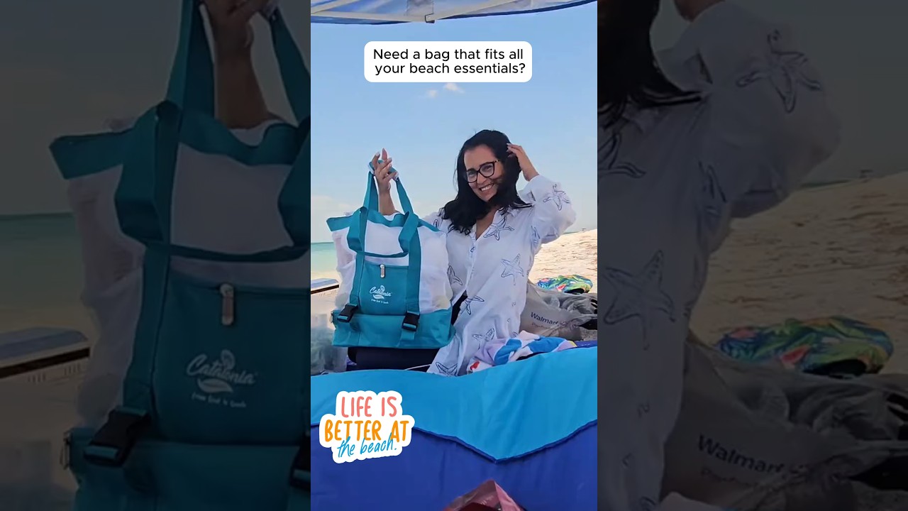 The Ultimate Beach Tote Bag – So Much Space, It Fits Everything