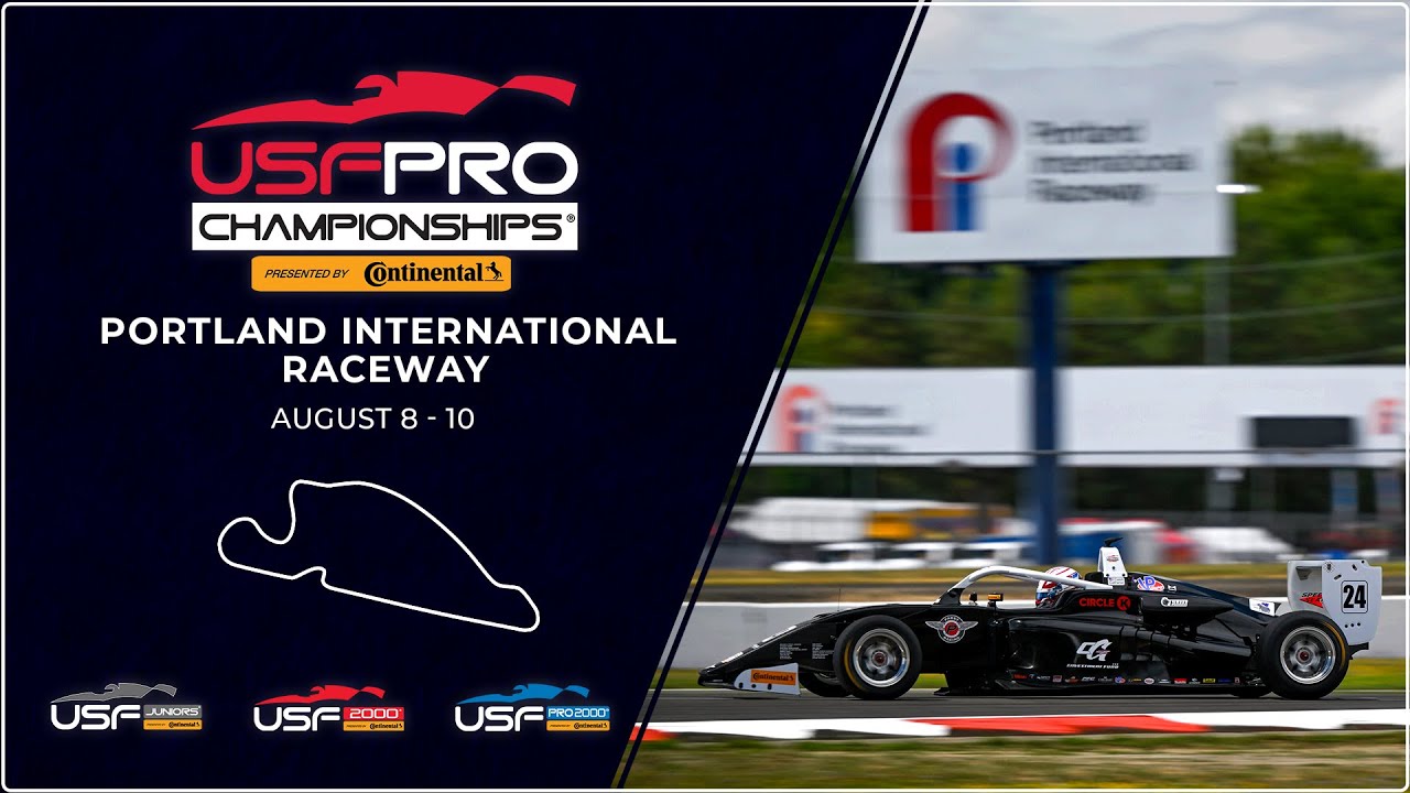 USF Pro 2000 - Race 2 & USF2000 - Race 3 - Portland International Raceway