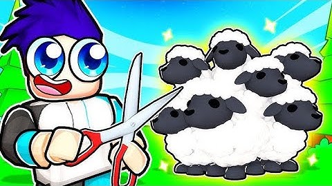 BUILDING LEVEL 99999 SHEEP FACTORY - SHEEP TYCOON - #ROBLOX #SieyenGameR
