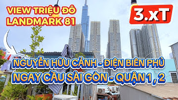 RẺ QUÁ!! NHÀ ĐẸP ĐỐI DIỆN LANDMARK 81 - GIÁP QUẬN 1 - 3 TẦNG LẦU GIÁ CHỈ HƠN 3 TỶ