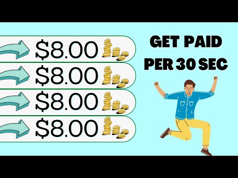 Earn $8 in 30 Seconds For FREE (Make Money Online)