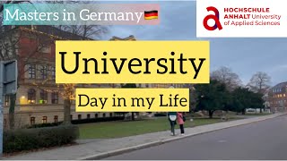 German🇩🇪 university ലെ എന്റെ ഒരു ദിവസം | Day in my life |Anhalt university of applied sciences🇩🇪