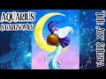 Aquarius Star Gnome Step by step Acrylic Painting | TheArtSherpa