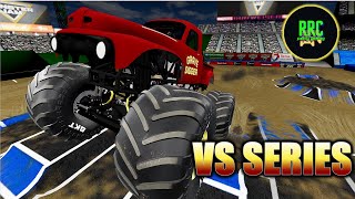 INSANE MONSTER TRUCK Monster Jam BeamNG Drive FREESTYLE & CRASH VS SERIES! RRC Family Gaming #157