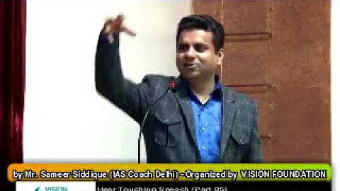 Heart Touching Speech:  Education lead to success