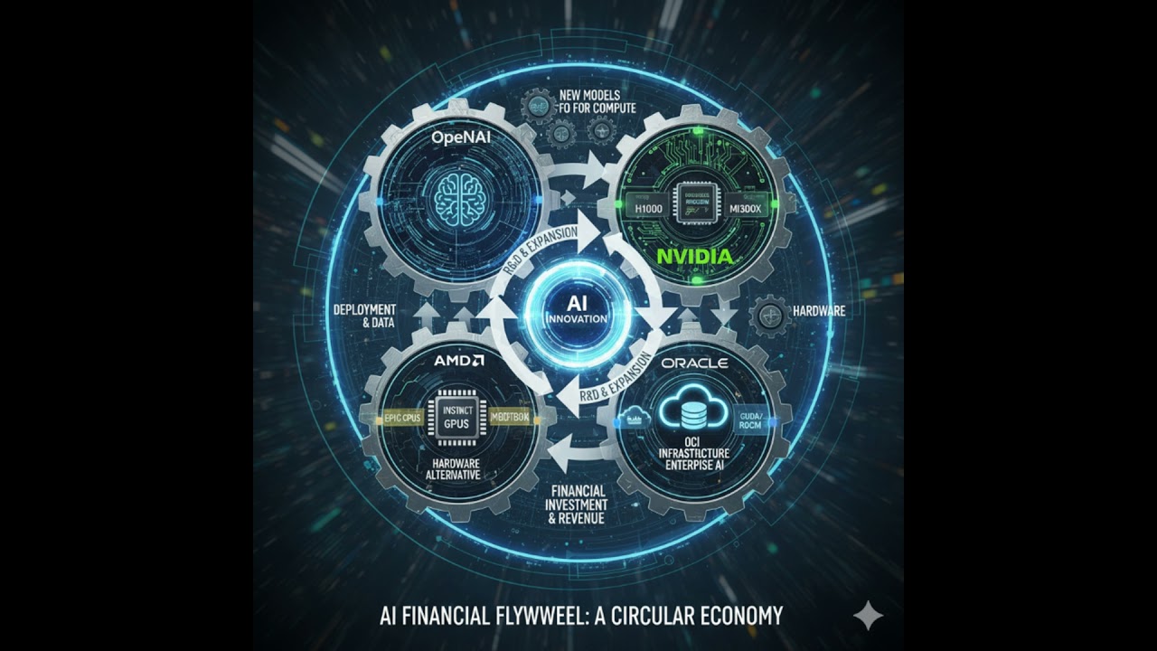 AI flywheel or Financial Engineering ? - openAI, nVidia , Oracle and AMD