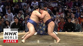 Thumbnail for Bout of the Day: Day 10 of the November 2025 GRAND SUMO Tournament - NHK WORLD-JAPAN