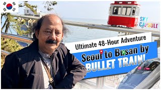 Ultimate 48-Hour Adventure: Seoul to Busan by BULLET TRAIN! @worldtravellerkalyan_100