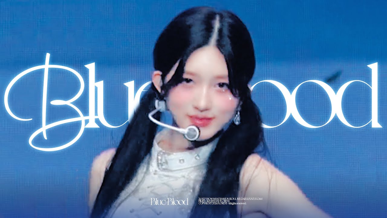 [4K] 240217 SHOW WHAT I HAVE in MALAYSIA 아이브 가을 ive gaeul BLUE BLOOD 블루블러드 직캠