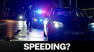 Speeding? Stop It Or Cop It