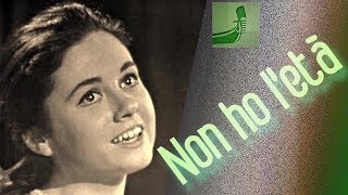 Video thumbnail of "GIGLIOLA CINQUETTI: "NON HO L'ETÀ" Live  French TV 1965 (⬇️Testo ⬇️Lyrics*)"