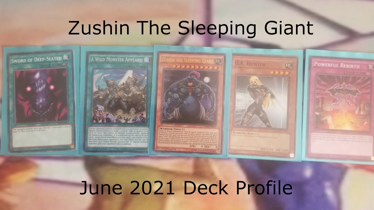 Zushin the Sleeping Giant Deck profile - YouTube