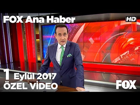 Erdoğan'dan Macron'a yanıt!  1 Eylül 2017 FOX Ana Haber