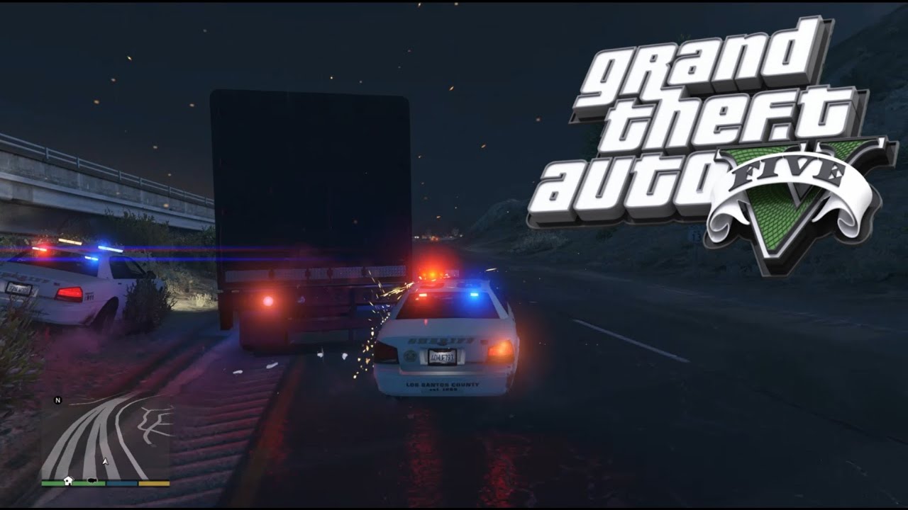 GTA 5 TRUCK PURSUIT CHASE SIMULATOR ULTIMATE POLICE CAR DRIVING