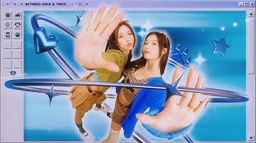 All twice mv but every time they say the title it switches to another mv (in order)