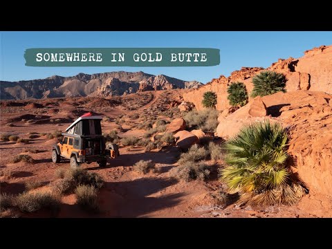 Remote Camping by the Red Rocks of Gold Butte - November 2018