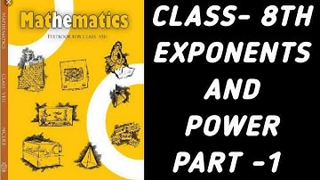 Introduction - Exponents and Powers (part - 1) - Chapter 12, NCERT Class 8th Maths