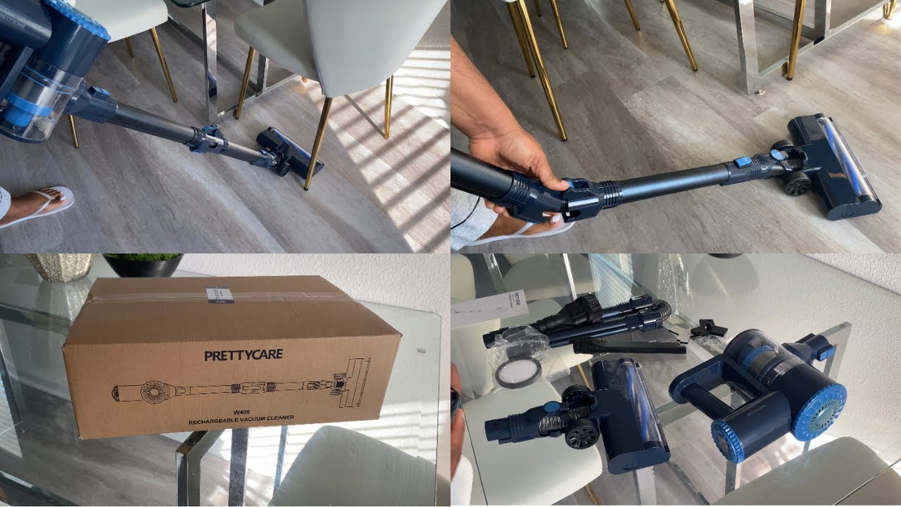 PRETTYCARE W400 CORDLESS VACUUM REVIEW