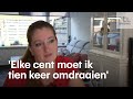 Kampen met de inflatie: Priscilla probeert gezin te onderhouden met 100 euro per week