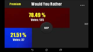 Would you rather #1