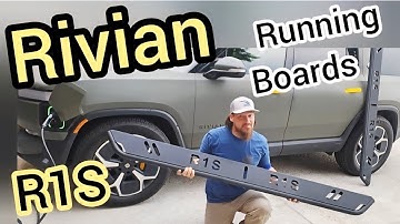 Rivian Running Board install and review DIY 