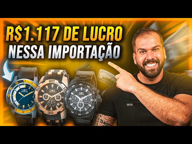 Unboxing de 3 Relógios INVICTA Originais e BARATOS