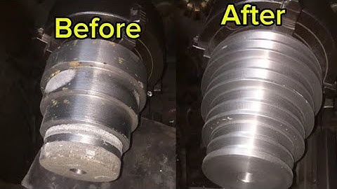 How make pulli lathe machine part Technical machine #technology #machinelearning #trending