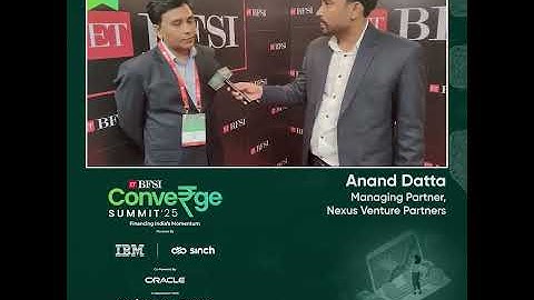 The Future of Fintech and Financial Services | Insights from Anand Datta at ETBFSI Converge