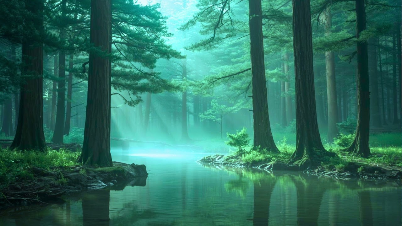 Zen Forest Healing Music 🌿 Oriental Ambient with Nature Sounds for Sleep & Meditation (1 hour)
