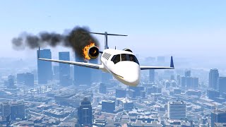 GTA V (PC) - Caida Libre - Mission GAMEPLAY (1080p 60 fps)