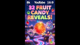 Candy Land Fruit Reveal ASMR, #CandyASMR, #FruitCandy, #CandyReveal, #SatisfyingASMR, #CandyBliss