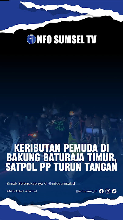 Keribvt4n Pemuda di Baturaja Timur #baturajaoku #baturaja #sumsel #shorts #viralvideo