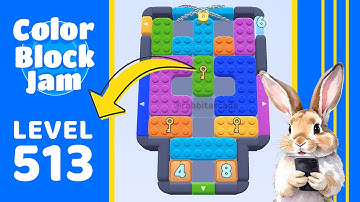 Color Block Jam Level 513 Solution Walkthrough