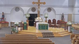 7am Sunday, English Mass