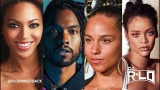 Let Me Love You vs RnB Hits Part 1 (DJ R-LO Mashup Official)