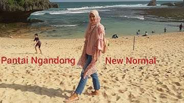 Pantai Ngandong Gunung Kidul Yogyakarta New Normal